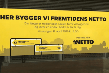 Netto godt i gang med byggeriet