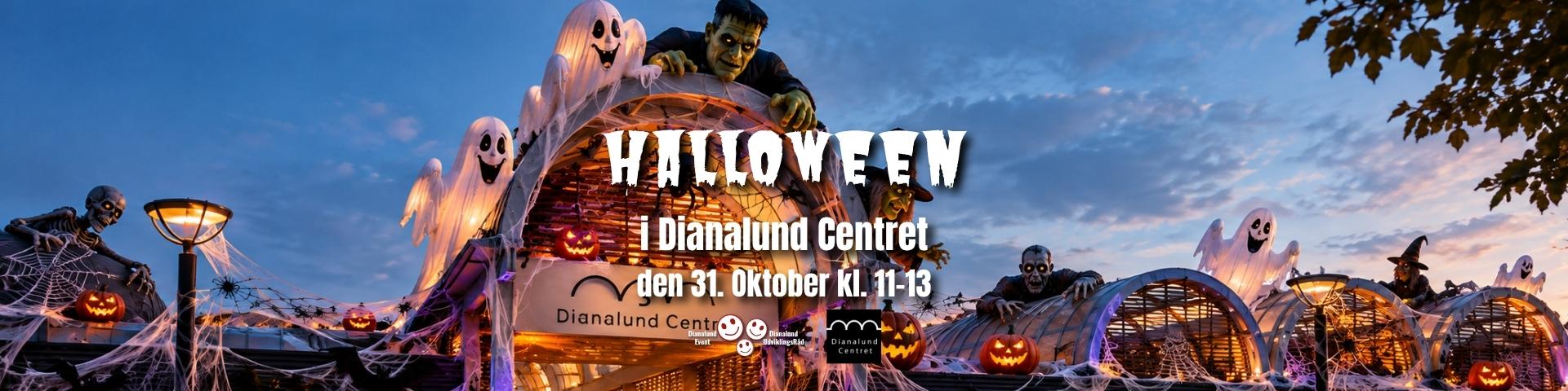 Halloween i Dianalund Centret